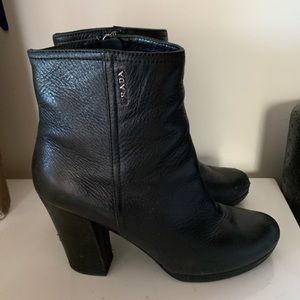 Prada Logo booties 39